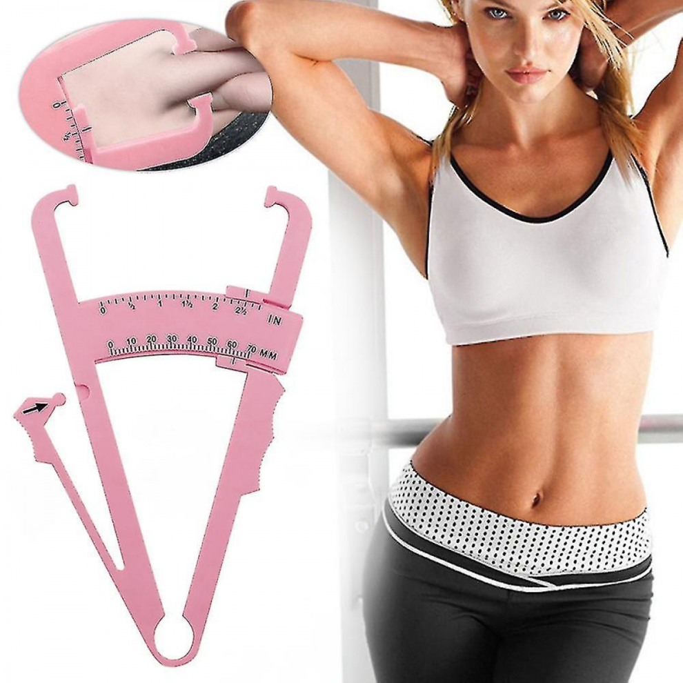 Pink Body Fat Caliper Subcutaneous Fat Analyzer Measuring Tool-image-OPC-PJYV7FB-NEW