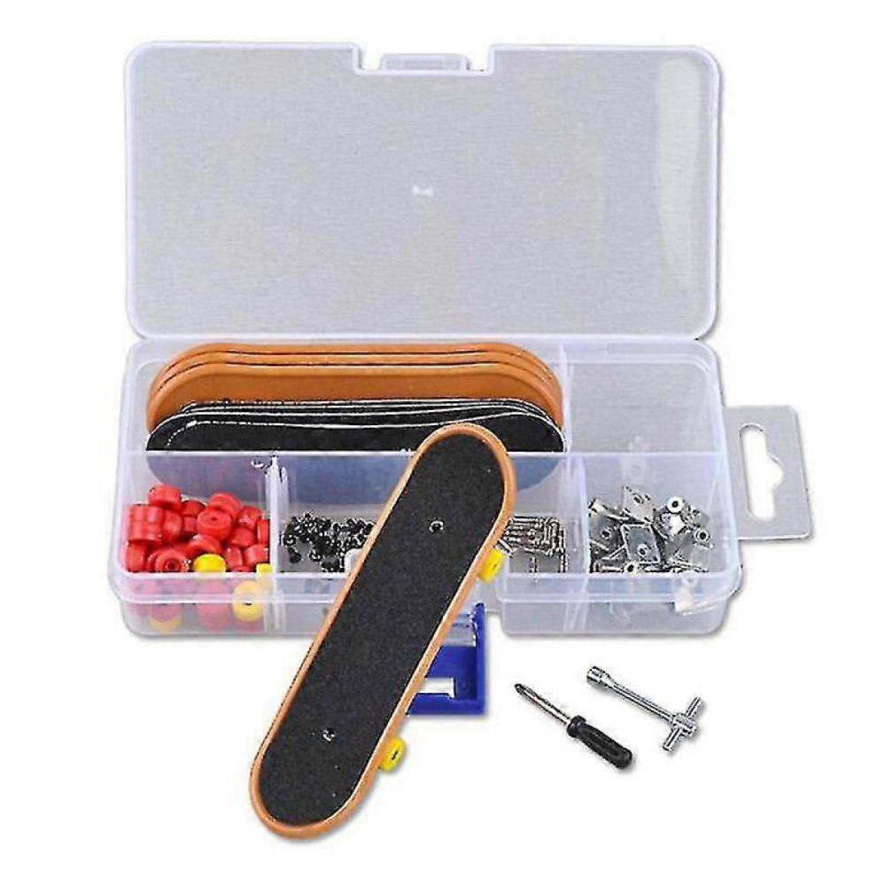 5-Pack Professional Mini Fingerboard Kit with Box, Tools, and Screws-image-OPC-PJYV7GR-NEW