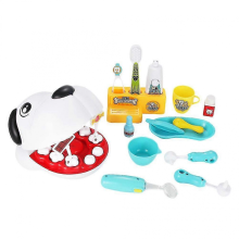 Portable Educational Toy Kit Pet Role Play Set for Kids Lady (Random Color)