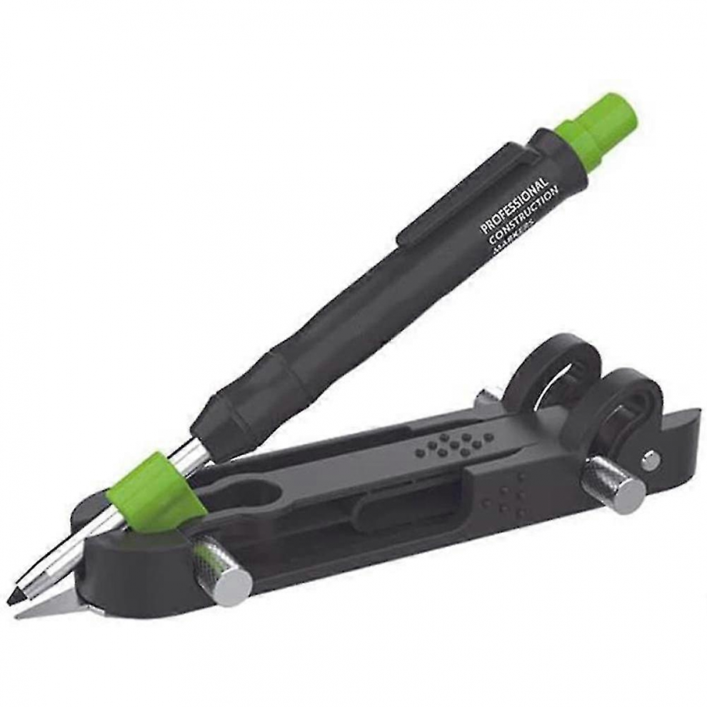 Multi-Function Construction Pencil - Woodworking Scribing Tool, Diy Measuring Gauge 7632237381428
