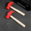 2 Pack Red Simulation Mallet Toy Pretend Play Educational Maintenance Tools for Kids 4