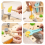 Kids Wooden Play Tools Workshop Workbench, Multicolor, 30.5x21x23cm 4