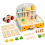 Kids Wooden Play Tools Workshop Workbench, Multicolor, 30.5x21x23cm 5
