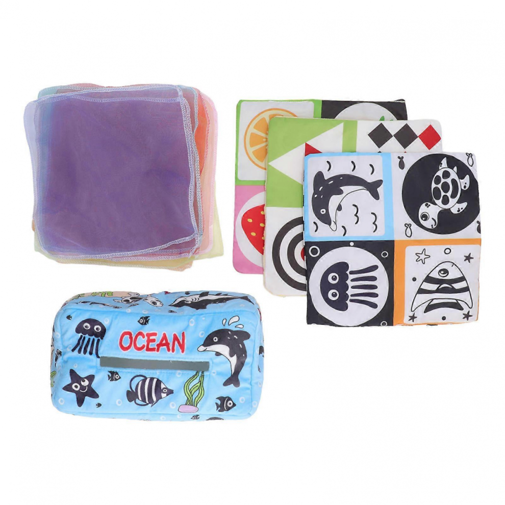 Soft Stuffed Crinkle Paper Tissue Box Toy Cartoon Sensory Baby Gift-image-OPC-PJYV8VX-NEW