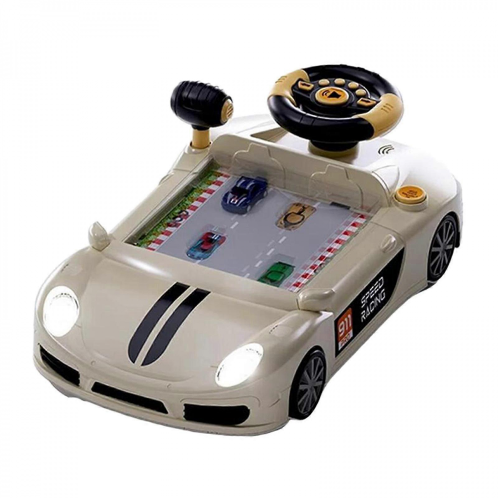 Green White 36.5x21.5x11cm Simulation Driving Sensory Toy for Kids 3+ Years Old-image-OPC-PJYV965-NEW