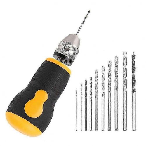 Mini Hand Drill Portable Tool Set for Woodworking and Metalworking