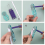 5Pcs Quilling Tools Set for Paper Flower Crafts, Purple Slotted Rolling Tools 5