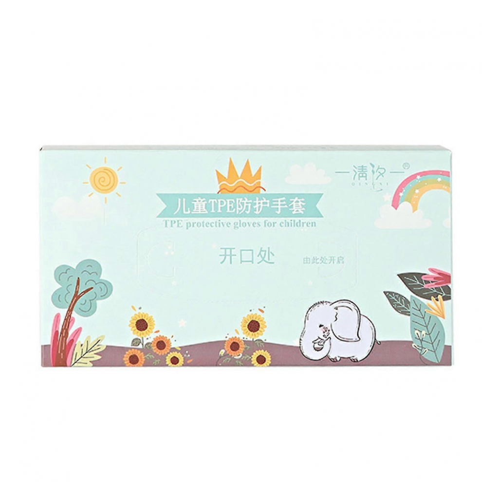 100pcs Kids Food Safe Transparent Gloves for Ages 3-12 Years-image-OPC-PJYV9JD-NEW