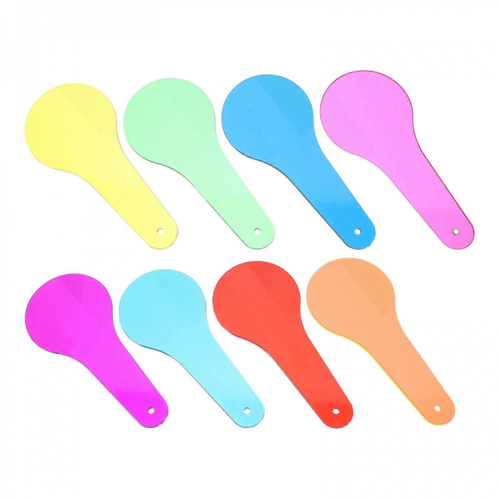 8 Sheets Color Mixing Plates for Primary Color Learning and Optic Physics Board, Assorted Colors, 15.00X6.80X0.10CM-image-OPC-PJYVBM8-NEW