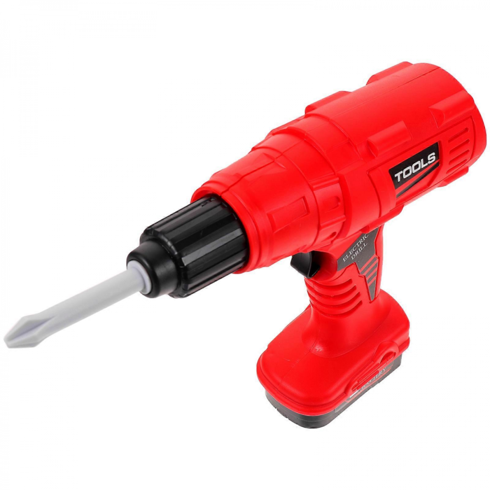 Interactive Electric Drill Toy for Boys â Hand Eye Coordination Skill Development Parent Child Fun Red 21x15x5cm-image-OPC-PJYVBMR-NEW