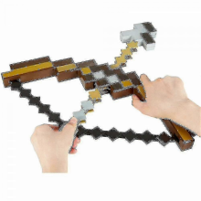 2024 2025 Minecraft Bow and Arrow Toy with Light and Sound, Kids Role Play Accessory, Christmas Birthday Gift