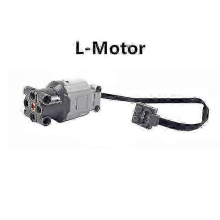Multi-Power Servo Train Building Blocks Set 8293 8883L-motor Compatible with All Brands