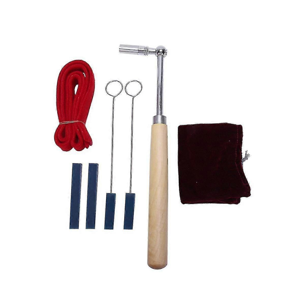 Professional Portable Piano Tuner Kit with Trolley, Mute Hammer, Tuning Rod, and DIY Tools-image-OPC-PJYVBZN-NEW