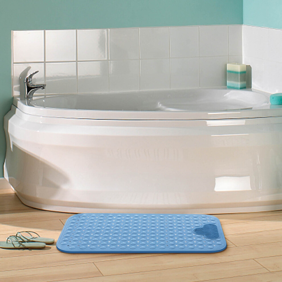 (Sky Blue) Non-slip Bath Mat-image-OPC-PJYVHVY-NEW