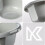 KADAX Plastikschüssel 8L Runde Schüssel, grau 10