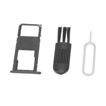 Galaxy A11 A115U SIM- und SD-Kartenfach Ersatz mit rostfreiem Schlitz & Bürste