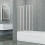 Living And Home (5-Panel) Folding Bath Shower Screen 1
