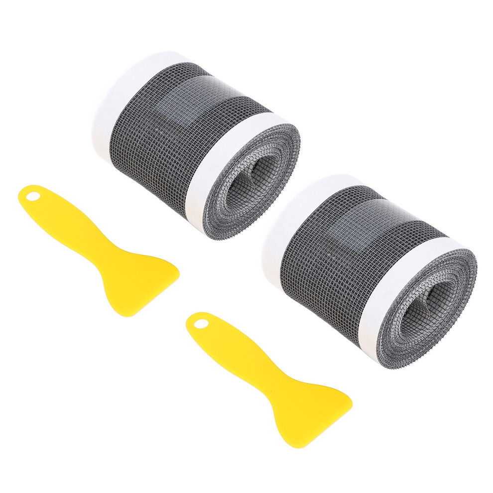 2Pcs Window Screen Repair Tape Cuttable Versatile 8140816798486