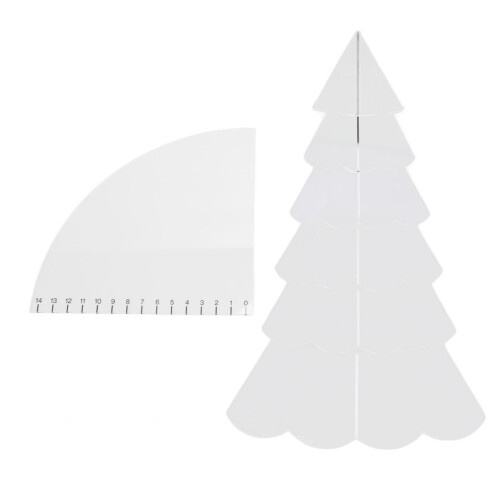 Handmade Christmas Tree Quilting Set Transparent