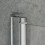 Living And Home 800x1400mm Tempered Glass Bath Shower Screen 4
