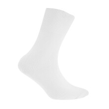(9-12 UK, White) Silky Childrens Boys/Girls Dance Socks In Classic Colours (1 Pair)