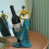 Dancing Girl Figurines Wine Holder Statue 6
