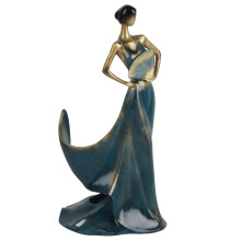 Dancing Girl Figurines Wine Holder Statue