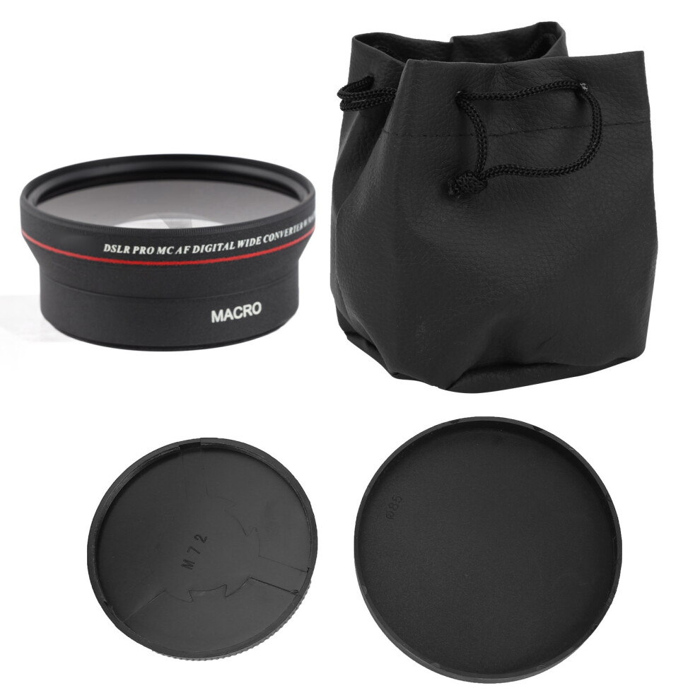Optical Glass 0.45X WideâAngle Additional Black 8140816831367