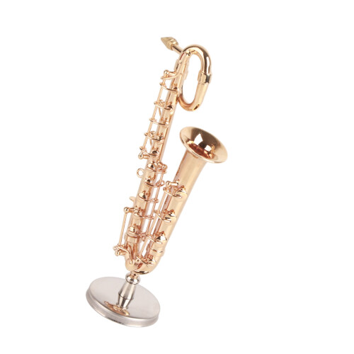 Brass Miniature Saxophone Mini Saxophone Model 2