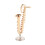 Brass Miniature Saxophone Mini Saxophone Model 7