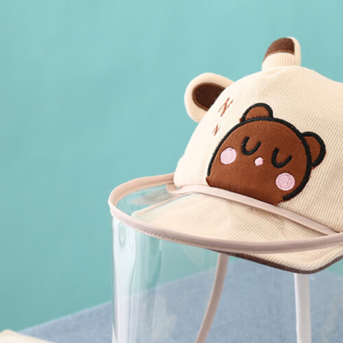 Adjustable Baby Sun Hat Cute Cartoon Infant 1