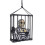Halloween Scary Skull Cage Prisoner Glowing Eyes 4