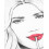 (Medium) Blood is the New Black Vest (Womens White) 3