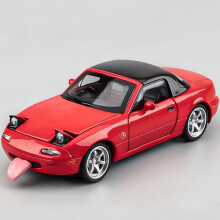 Mazda Miata MX5 speelgoedauto 1/32 Diecast modelauto's, autospeelgoed voor kinderen van 4-7 jaar Miata