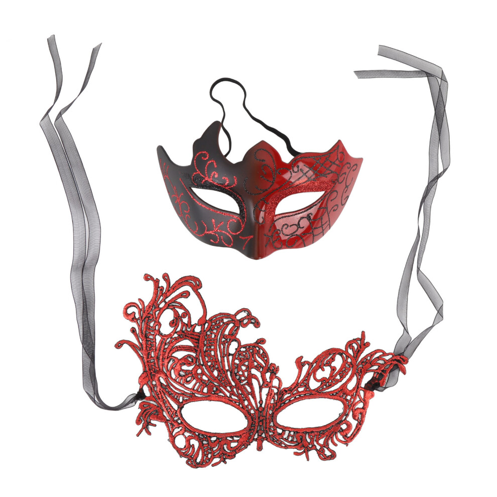 2 Pcs Masquerade Party Eye Covering Party Supplies-image-OPC-PJYW5SR-NEW