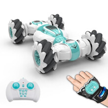 S-012 RC Stunt Auto Afstandsbediening Klok Gebaarsensor Vervormbare Elektrische Speelgoedauto's All