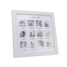 Baby First Year Photo Frame 12 Months Newborn