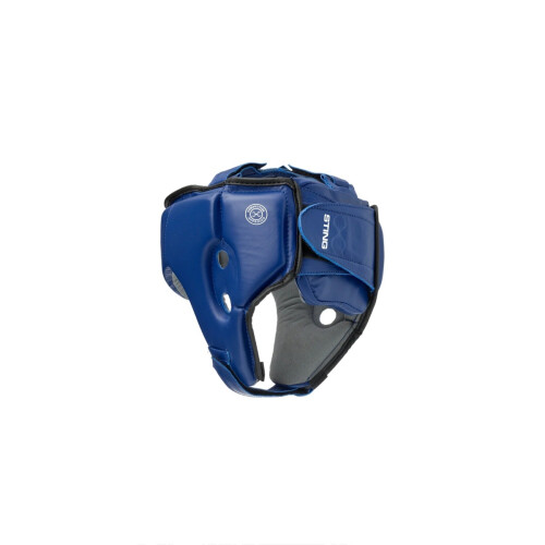(Blue, Small) Sting Competition Approved Boxing Open Face Head Guard 2:0 2