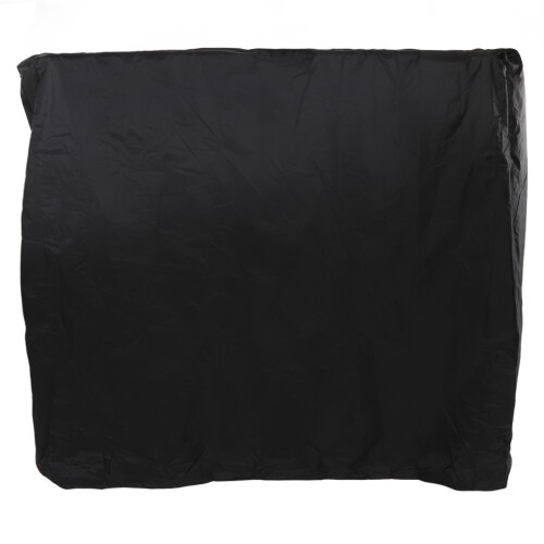 Ping Pong Table Cover Black Zippered 210 Silver 2