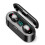 F9-2 schwarze Touch-Ohrhörer 2000mAh Ladecase BT5.0 2