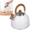 Whistling Kettle 2.5L Capacity White 304 Stainless 12
