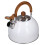 Whistling Kettle 2.5L Capacity White 304 Stainless 9