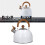 Whistling Kettle 2.5L Capacity White 304 Stainless 11
