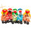 Funny Colorful Pull String Puppet Vintage Clown 6