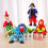 Funny Colorful Pull String Puppet Vintage Clown 5
