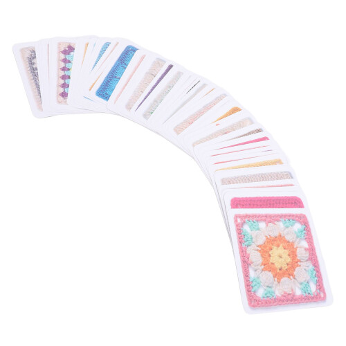 50pcs Crochet Card Deck Crochet Knitting Design 1