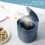Mini Desktop Trash Can 14x13cm Blue | ABS & PP Debris Bin 13