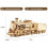 Wooden Mechanical Train Model Kits 3D Vehicle 2