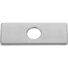 Kitchen Sink Hole Plate for Bathroom Faucet Basin Faucet Rosette Brushed Nickel
