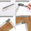 Digital Angle Protractor 300mm Digital Angle Finder Stainless Steel Digital Protractor with LCD Display HOLD/ZERO Button Length/Angle Measurement for 5